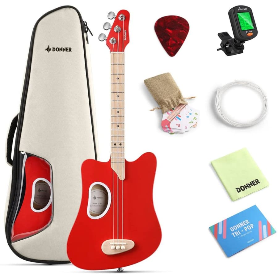 Donner Tri-Pop 3--String Guitar for $54 Donner Tri-Pop 3--String Guitar for $54