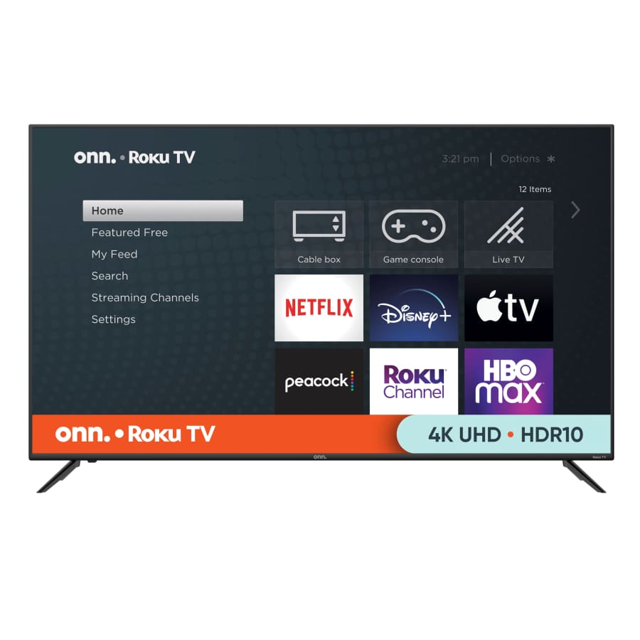Onn 100012588 65" 4K LED UHD Roku Smart TV: $298 Onn 100012588 65" 4K LED UHD Roku Smart TV: $298
