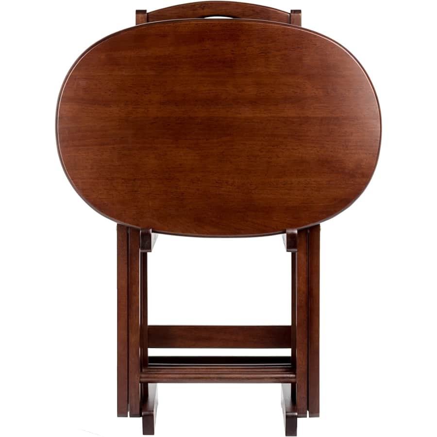 Winsome 5-Piece Solid Wood Snack Table Set for $101 Winsome 5-Piece Solid Wood Snack Table Set for $101