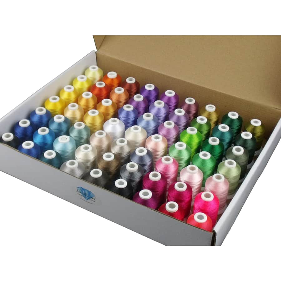 Simthread 63-Piece Embroidery Machine Thread Set for $45 Simthread 63-Piece Embroidery Machine Thread Set for $45
