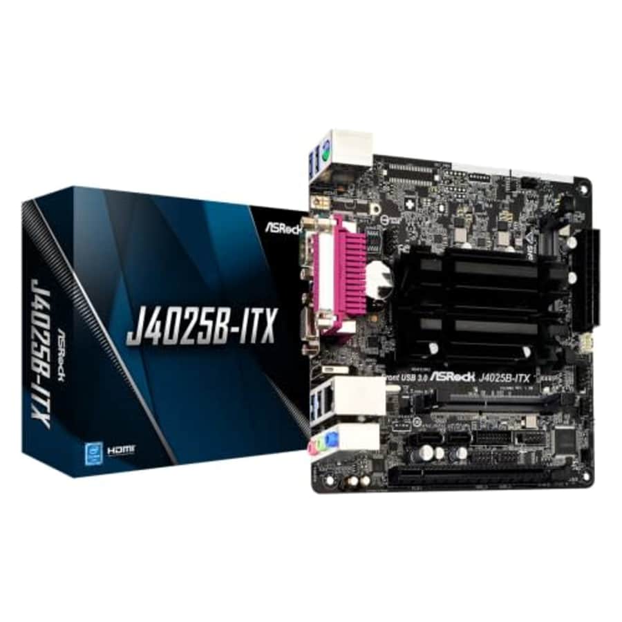 ASRock J4025B-ITX Intel Dual-Core Processor J4025 (up to 2.9 GHz) Motherboard for $111
