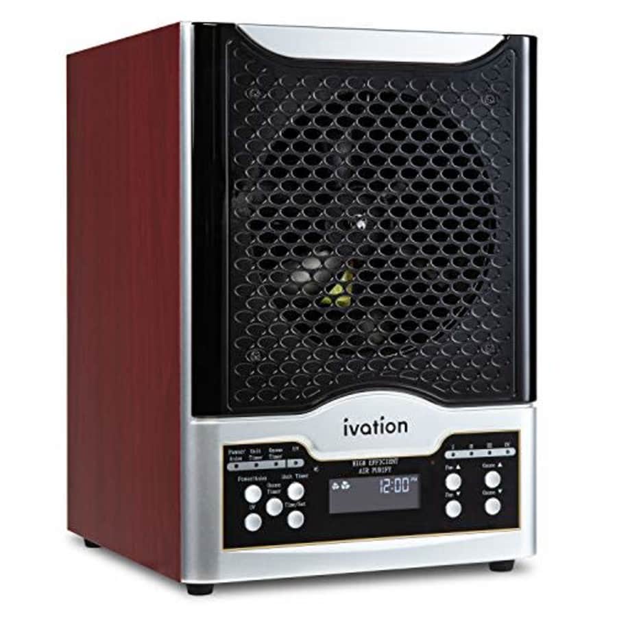 Ivation 5-in-1 HEPA Air Purifier & Ozone Generator W/Digital Display Timer and Remote, Ionizer & for $180 Ivation 5-in-1 HEPA Air Purifier & Ozone Generator W/Digital Display Timer and Remote, Ionizer & for $180