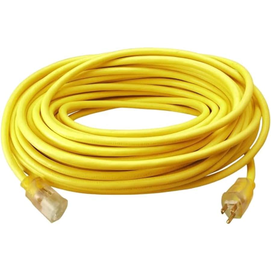 Southwire 50-Foot SJTW 12/3 3-Prong Outdoor Extension Cord: $27 w/ Prime Southwire 50-Foot SJTW 12/3 3-Prong Outdoor Extension Cord: $27 w/ Prime