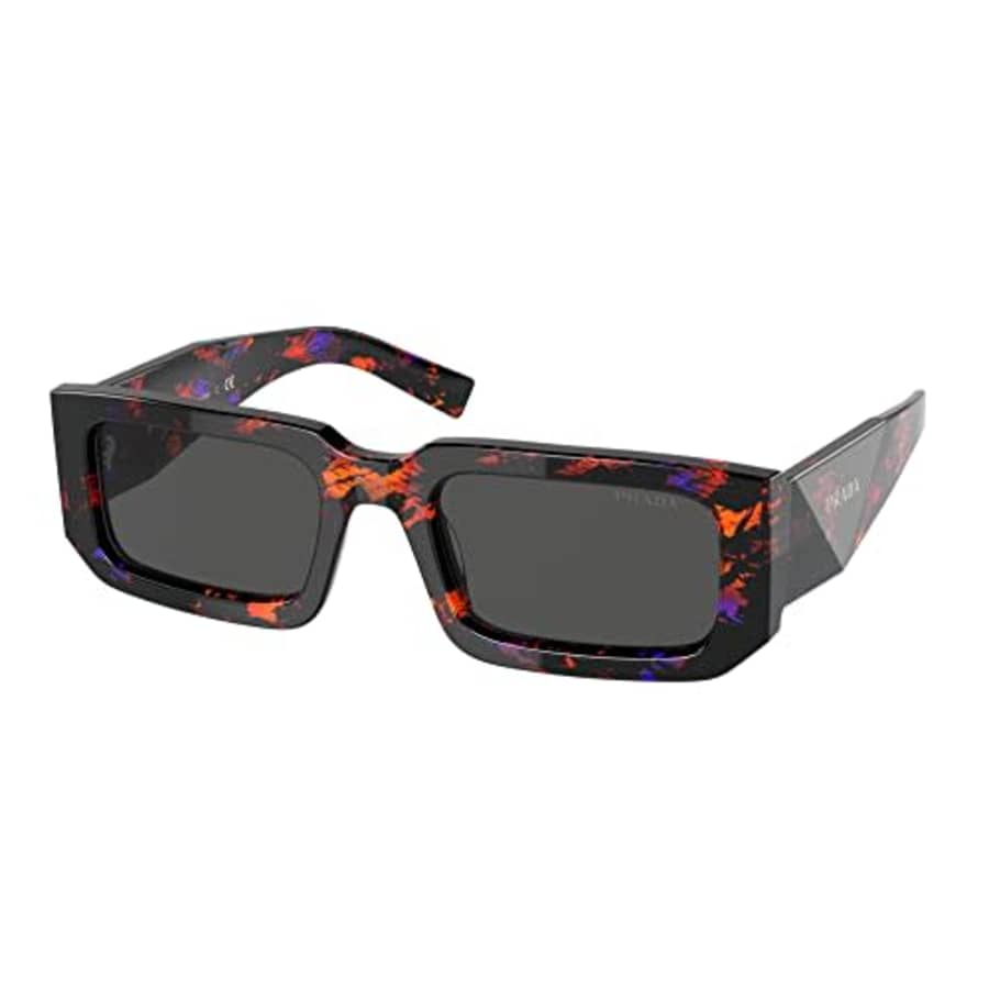 Prada SYMBOLE PR 06YS Orange Havana/Dark Grey 53/21/145 unisex Sunglasses for $275