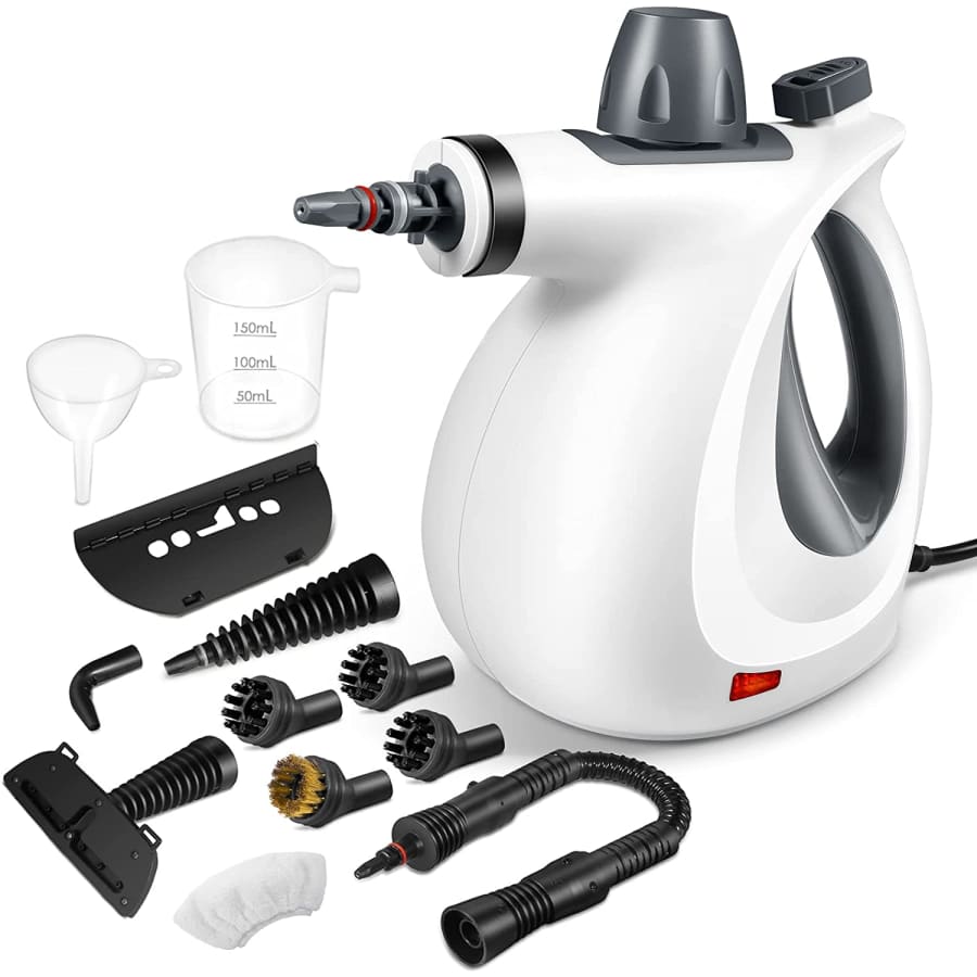 Puetz Multi-Purpose Pressurized Handheld Natural Steam Cleaner w/ Accessories for $57