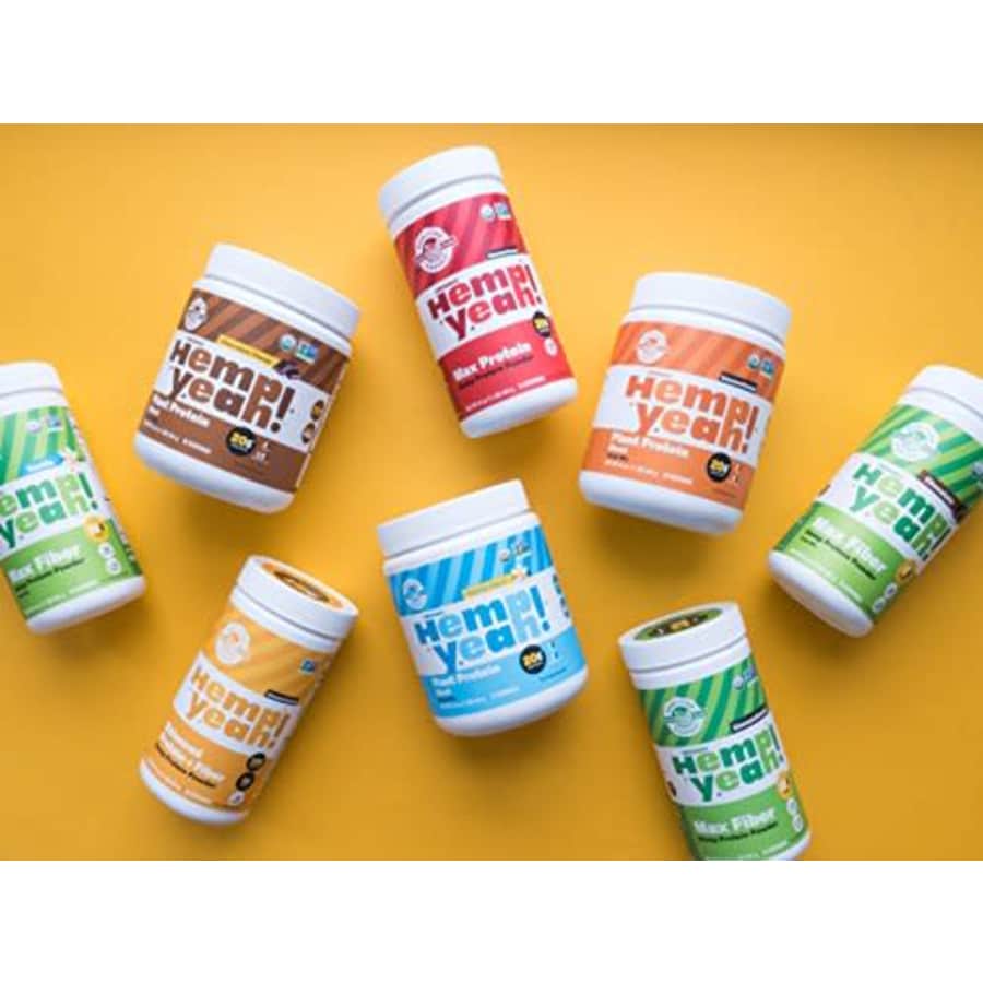 Manitoba Harvest Hemp Yeah! Organic Max Protein Powder, Unsweetened, 16oz; with 20g protein and for $15