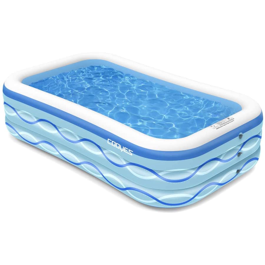Cooyes 118" Inflatable Pool for $19