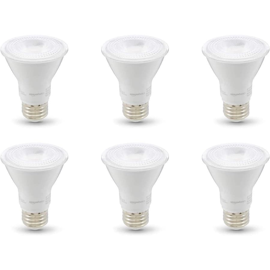 Amazon Basics 50W LED Light Bulb 6-Pack for $19