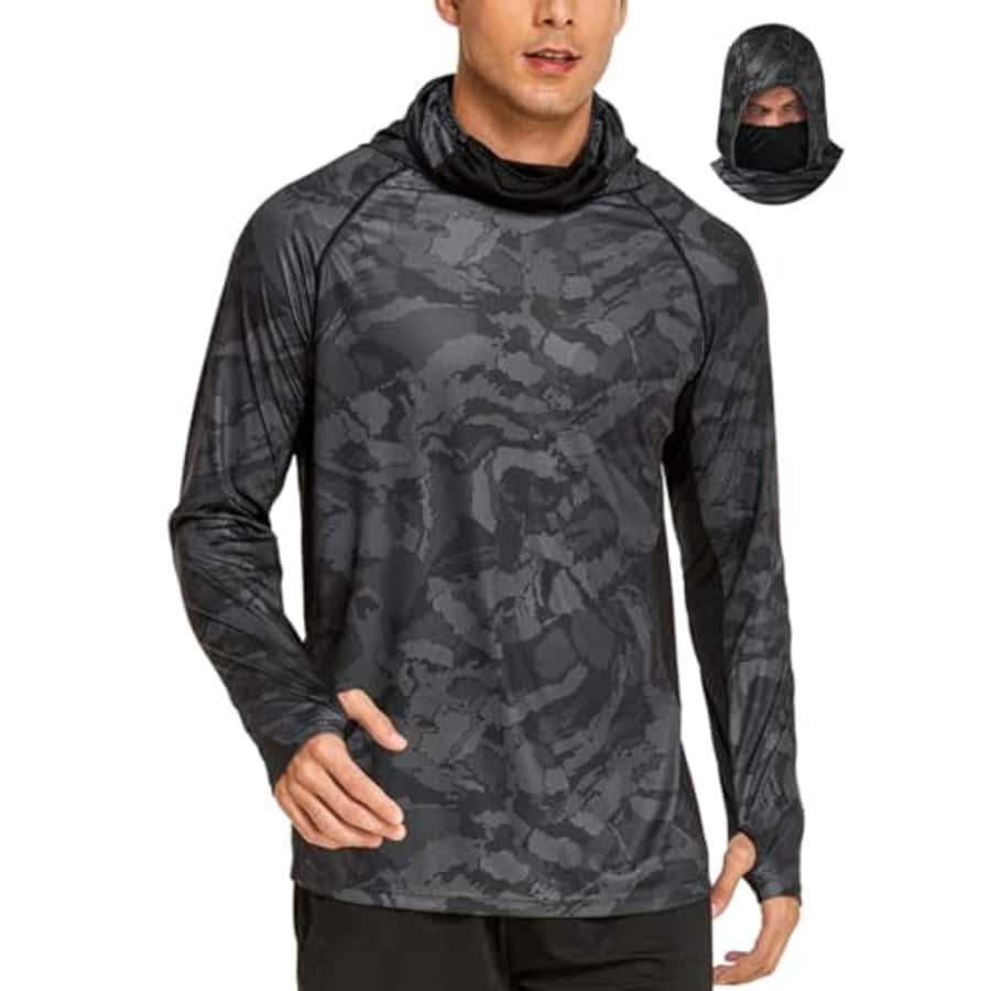 COOrun Men's Hooded Sun Shirt w/ Mask from $12 COOrun Men's Hooded Sun Shirt w/ Mask from $12