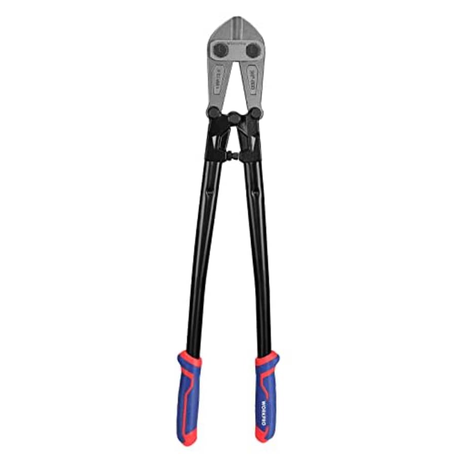 WORKPRO 24" Bolt Cutter, Chrome Molybdenum Steel Blade, Heavy Duty Bolt Cutter with Soft Rubber for $28