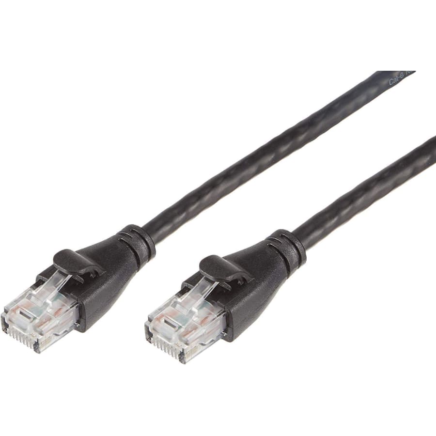Amazon Basics RJ45 Cat-6 5-Foot Ethernet Patch Cable 5-Pack for $14
