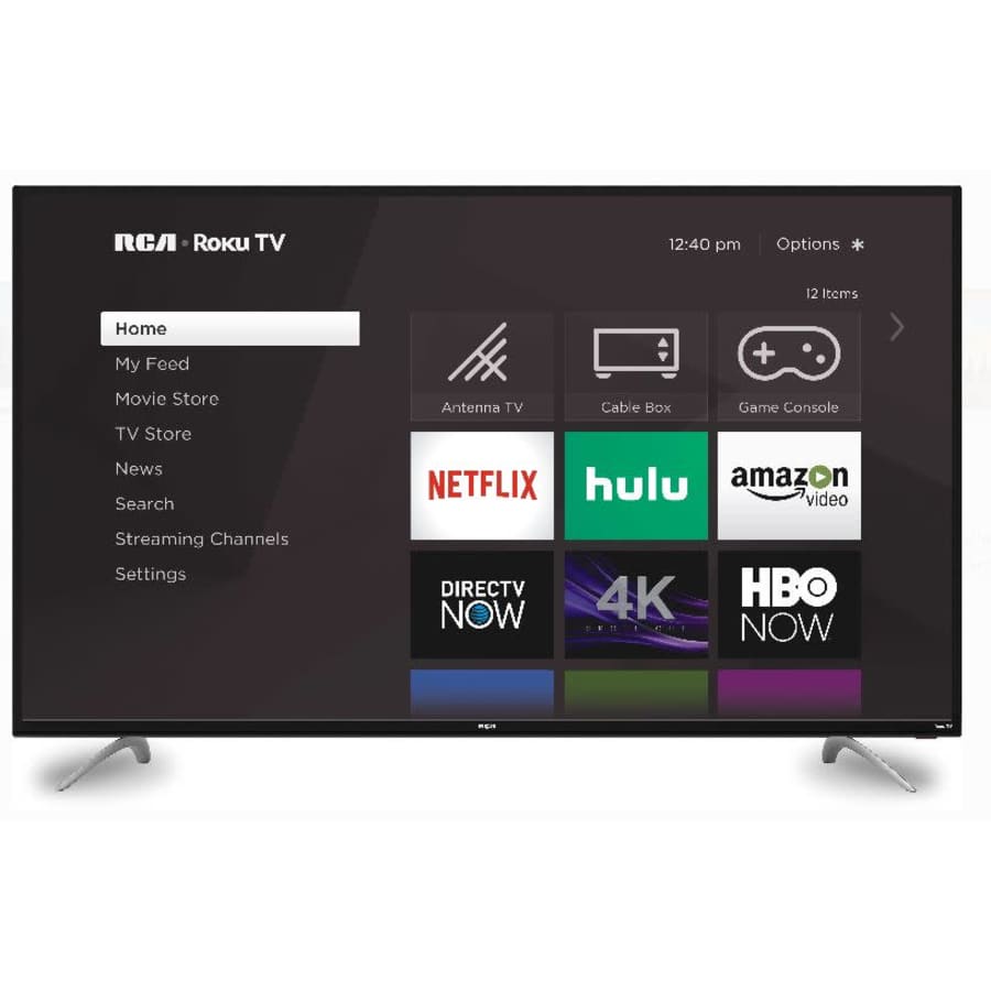 RCA 60" 4K HDR Flat LED Ultra HD Roku Smart Television for $330 RCA 60" 4K HDR Flat LED Ultra HD Roku Smart Television for $330