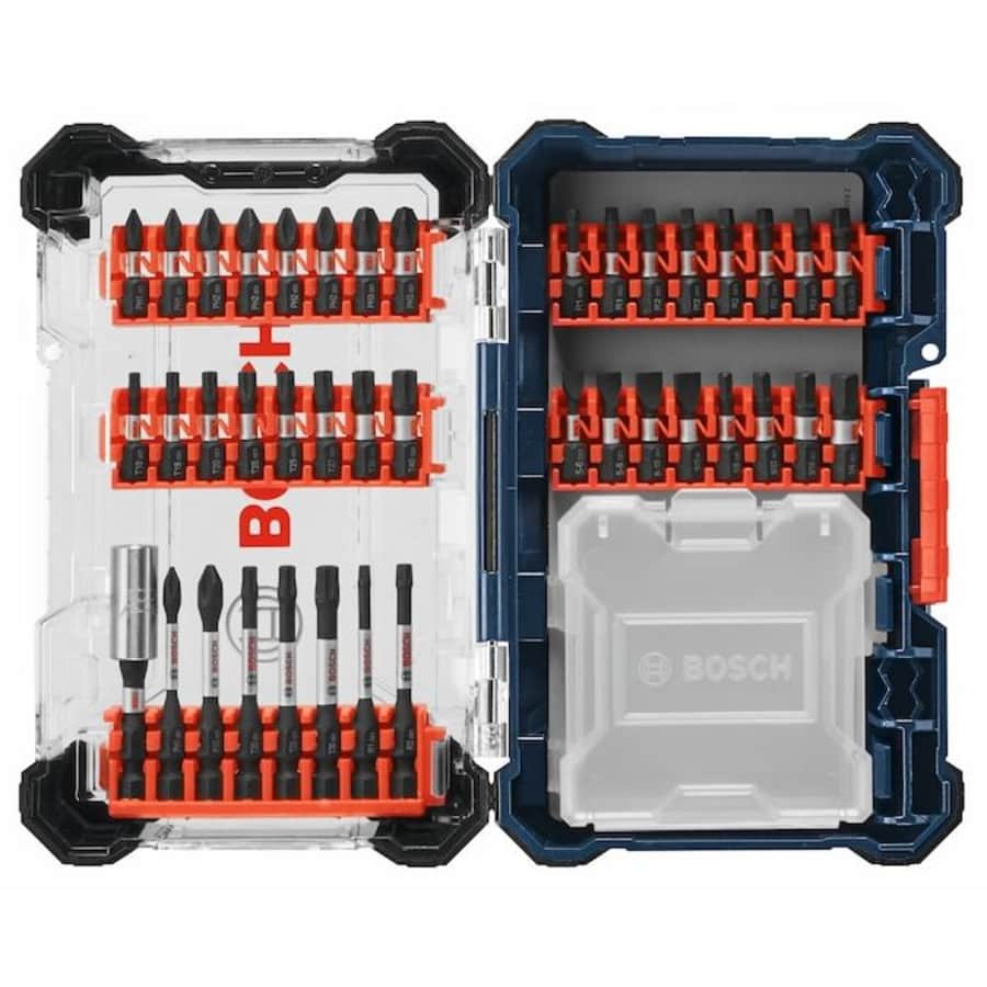 Bosch 40-Piece Driven Impact Screwdriving Custom Case Set for $15