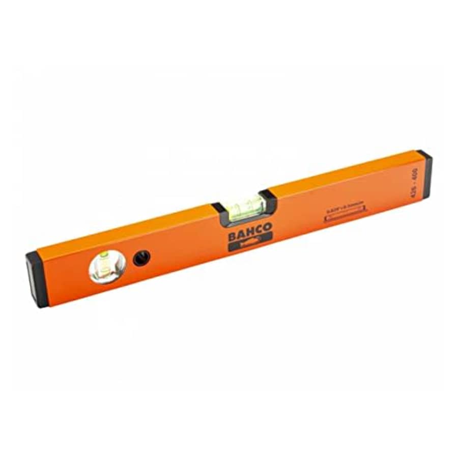 Bahco 426-1200 Spirit Level with 3 Vials Precision, Orange/Black, 1200 mm for $67
