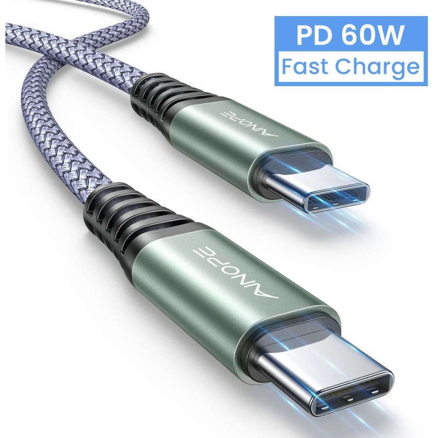 Ainope USB C Charging Cable 2-Pack for $6