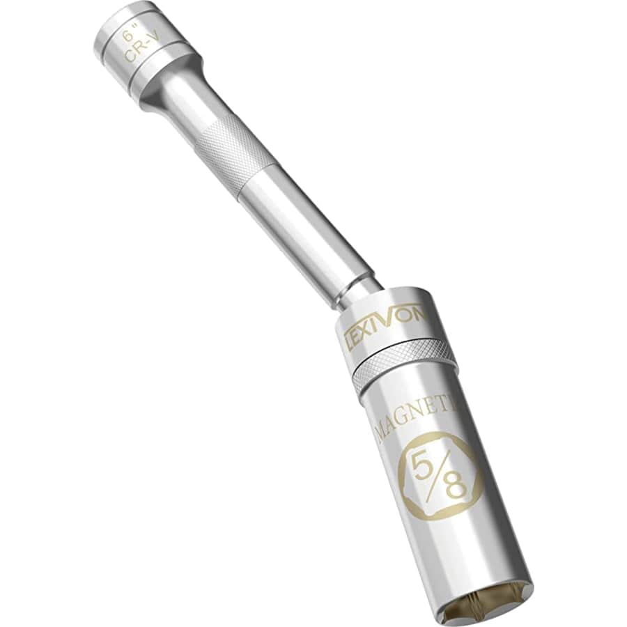 Lexivon 5/8" Swivel Magnetic Spark Plug Socket for $14 Lexivon 5/8" Swivel Magnetic Spark Plug Socket for $14