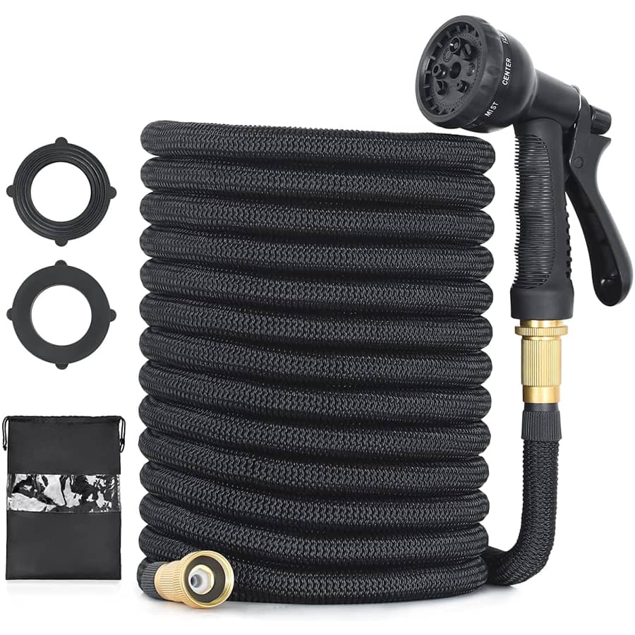 Buluna 75-Foot Expandable Garden Hose with Nozzle for $20 Buluna 75-Foot Expandable Garden Hose with Nozzle for $20
