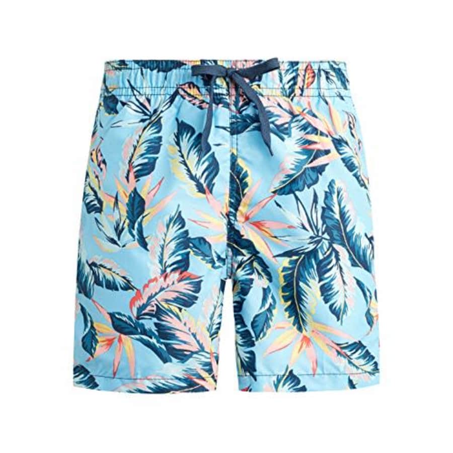 Kanu Surf Men's Riviera Swim Trunks, Coastline Alaska Blue, Large for $20