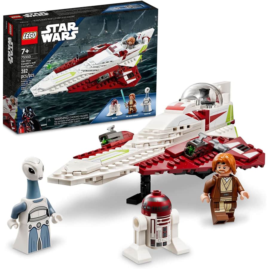 LEGO Star Wars OBI-Wan Kenobi's Jedi Starfighter Set for $24 LEGO Star Wars OBI-Wan Kenobi's Jedi Starfighter Set for $24