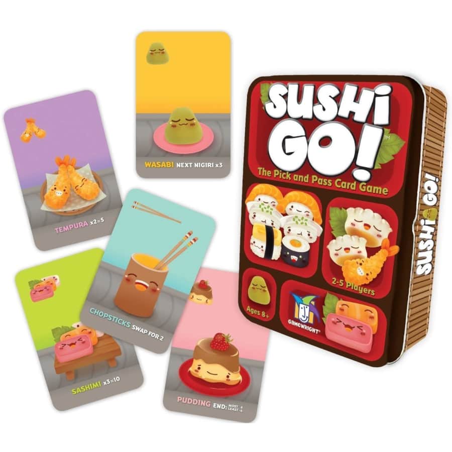 Gamewright Sushi Go! The Pick and Pass Card Game for $12