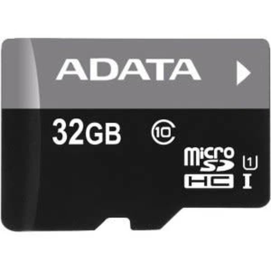 Adata AUSDH32GUICL10-RA1 32GB Class 10 microSDHC memory card w/ adapter for $9 Adata AUSDH32GUICL10-RA1 32GB Class 10 microSDHC memory card w/ adapter for $9
