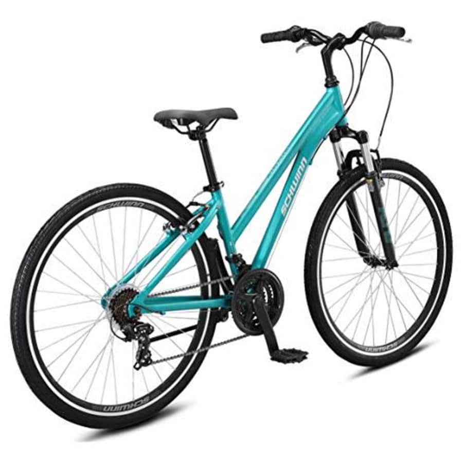 Schwinn Network 1 Womens Hybrid Bike,700c Wheels, 15-Inch Frame, 21 Speed, Alloy Linear Pull for $447