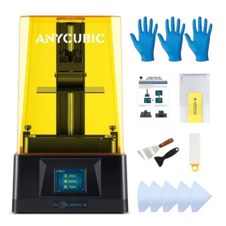ANYCUBIC Photon Mono 4K 3D Printer, 6.23'' Monochrome Screen Upgraded LCD SLA UV Resin 3D Printers for $180 ANYCUBIC Photon Mono 4K 3D Printer, 6.23'' Monochrome Screen Upgraded LCD SLA UV Resin 3D Printers for $180