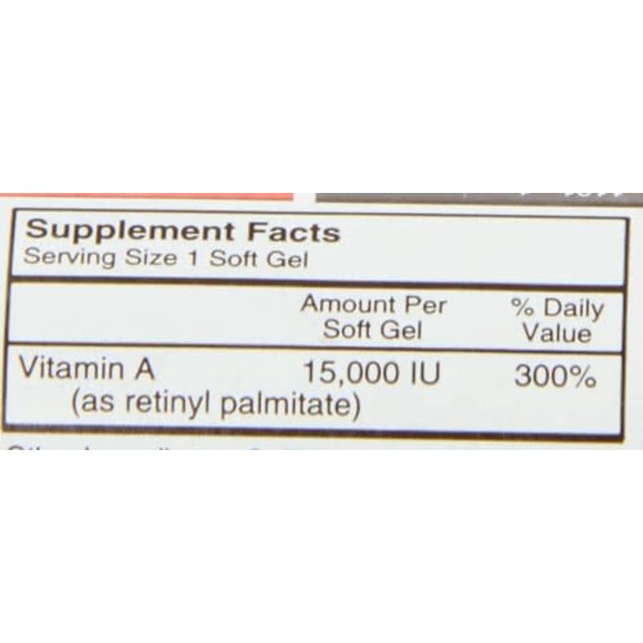 Carlson Labs Vitamin A Palmitate, 15000 IU, 120 Softgels for $8 Carlson Labs Vitamin A Palmitate, 15000 IU, 120 Softgels for $8