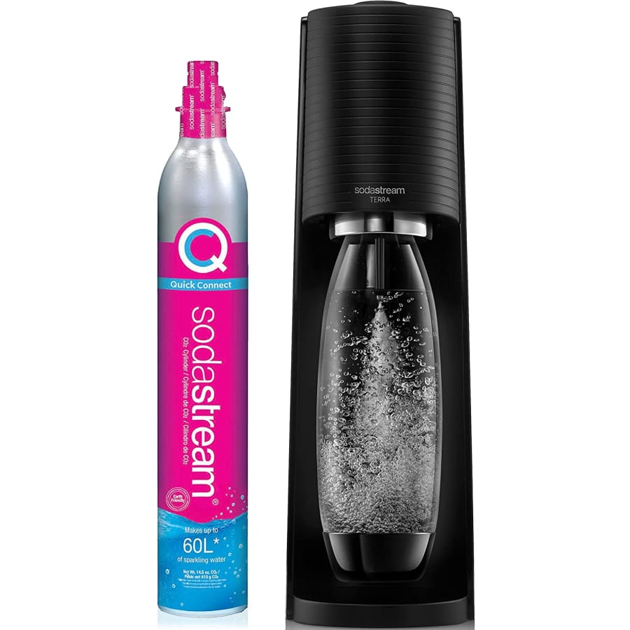 SodaStream Terra w/ CO2 & DWS Bottle for $62 SodaStream Terra w/ CO2 & DWS Bottle for $62