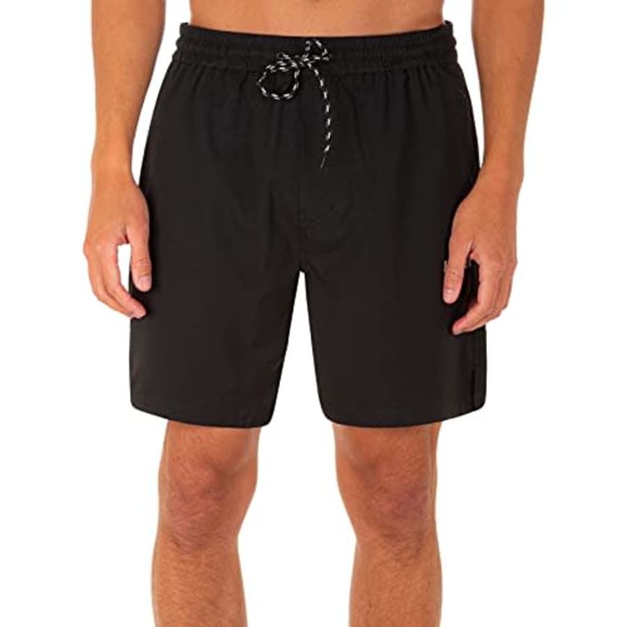 Hurley Men's Explore H2O-Dri Trek 17.5" Shorts, Black, X-Large for $20