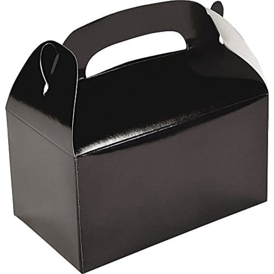 Fun Express Black Treat Favor Boxes (6 Pack) - Party Supplies for $18