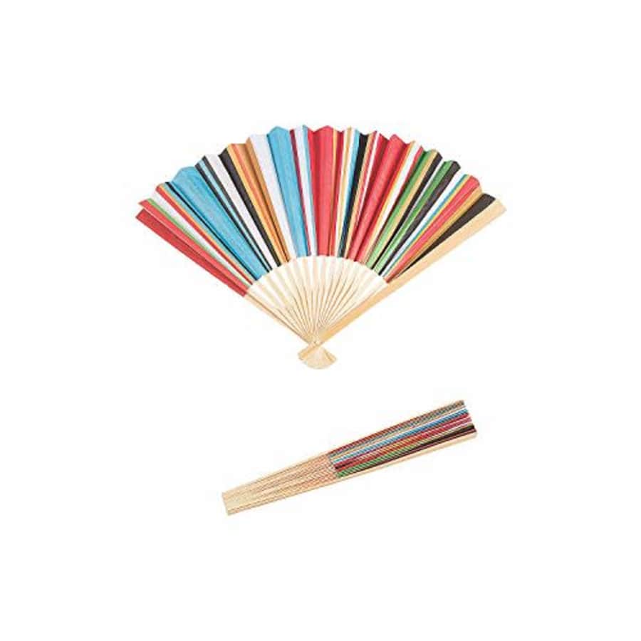 Fun Express Fiesta Paper Fans for Cinco de Mayo - Set of 12 - Party Supplies and Favors for $21