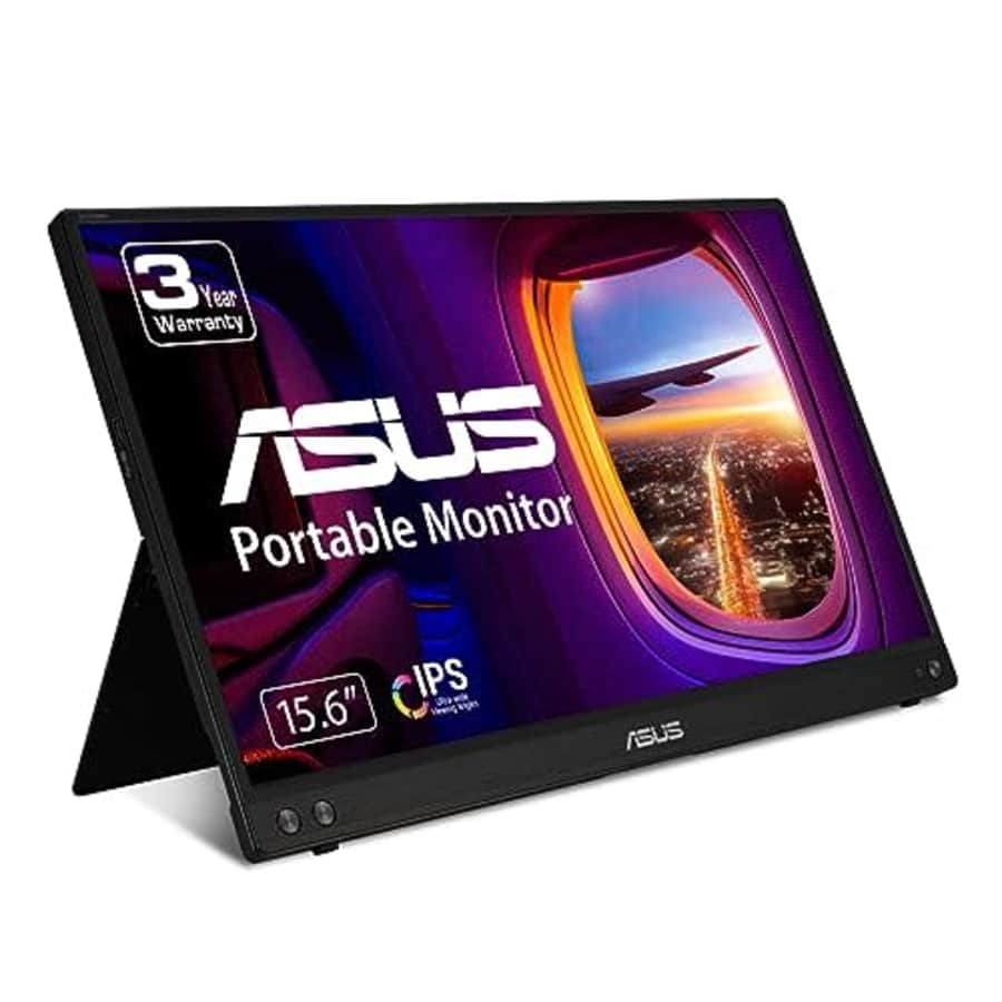 ASUS ZenScreen 15.6 1080P Portable USB Monitor (MB16ACV) - Full HD, IPS, USB Type-C, Eye Care, for $169 ASUS ZenScreen 15.6 1080P Portable USB Monitor (MB16ACV) - Full HD, IPS, USB Type-C, Eye Care, for $169