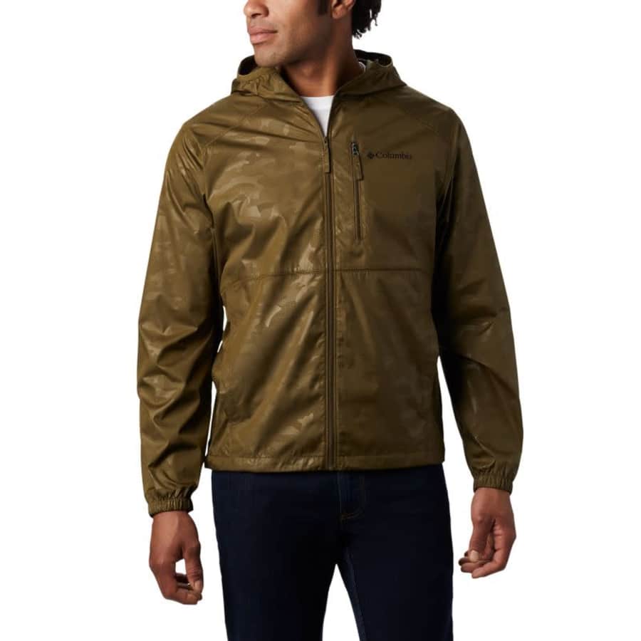 Columbia Men's Flash Forward Windbreaker Print Jacket for $30 Columbia Men's Flash Forward Windbreaker Print Jacket for $30