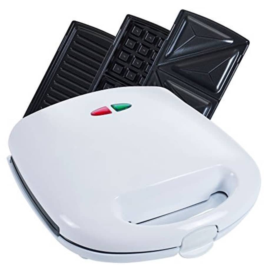 Chef Buddy 82-SW81 3-in-1 sandwich panini press & waffle maker iron for $46 Chef Buddy 82-SW81 3-in-1 sandwich panini press & waffle maker iron for $46