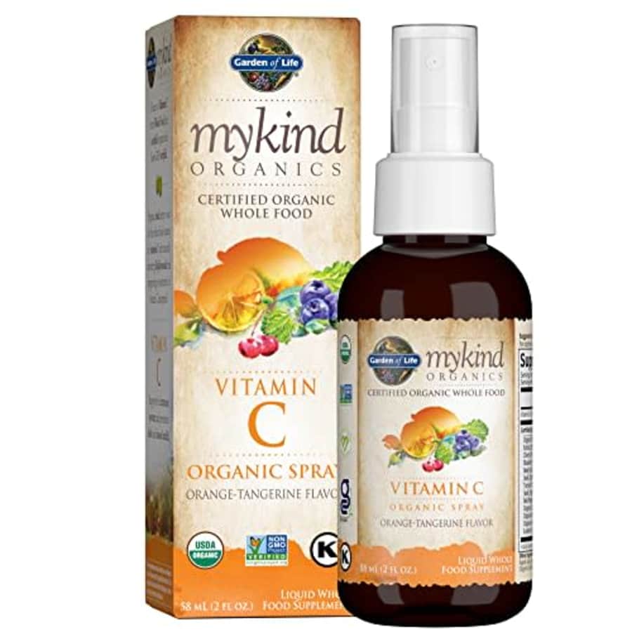 Garden of Life Organic Vitamin C for Kids and Adults, mykind Organics Vitamin C Spray for Skin for $10 Garden of Life Organic Vitamin C for Kids and Adults, mykind Organics Vitamin C Spray for Skin for $10