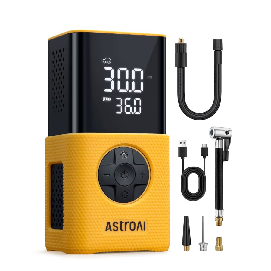 AstroAI L7S Portable Tire Inflator Air Compressor: $17 w/ Prime AstroAI L7S Portable Tire Inflator Air Compressor: $17 w/ Prime