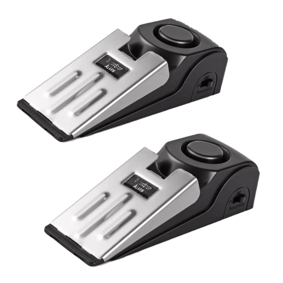 Door Stop Alarm 2-Pack for $10