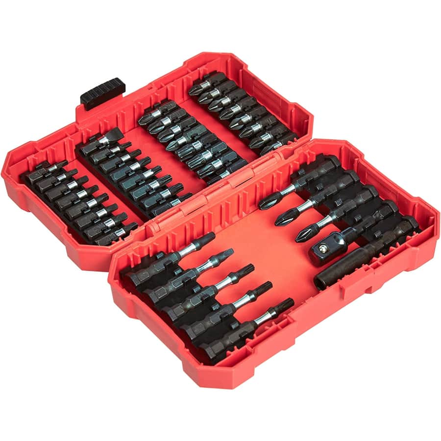 Amazon Basics 42-Piece Impact Screwdriver Bit Set for $19