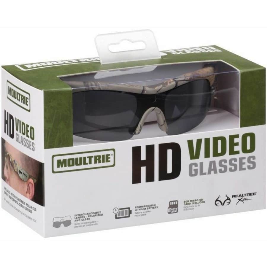 Moultrie 720p HD Video Camera Sunglasses for $30