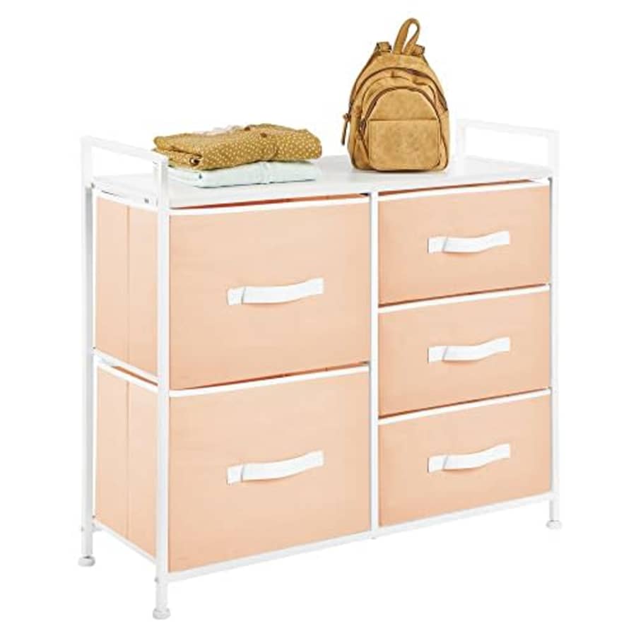 mDesign Storage Dresser Furniture Unit - Large Standing Organizer Chest for Bedroom, Office, Living for $70 mDesign Storage Dresser Furniture Unit - Large Standing Organizer Chest for Bedroom, Office, Living for $70