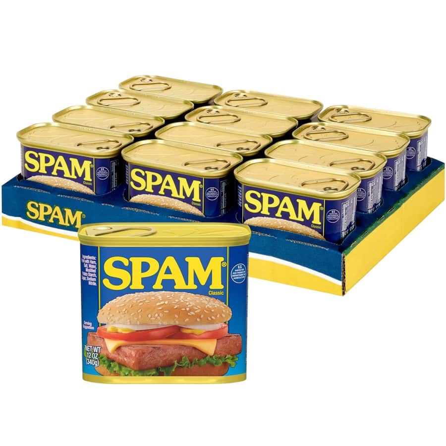 Spam Classic 12-oz. Can 12-Pack for $27 via Sub & Save