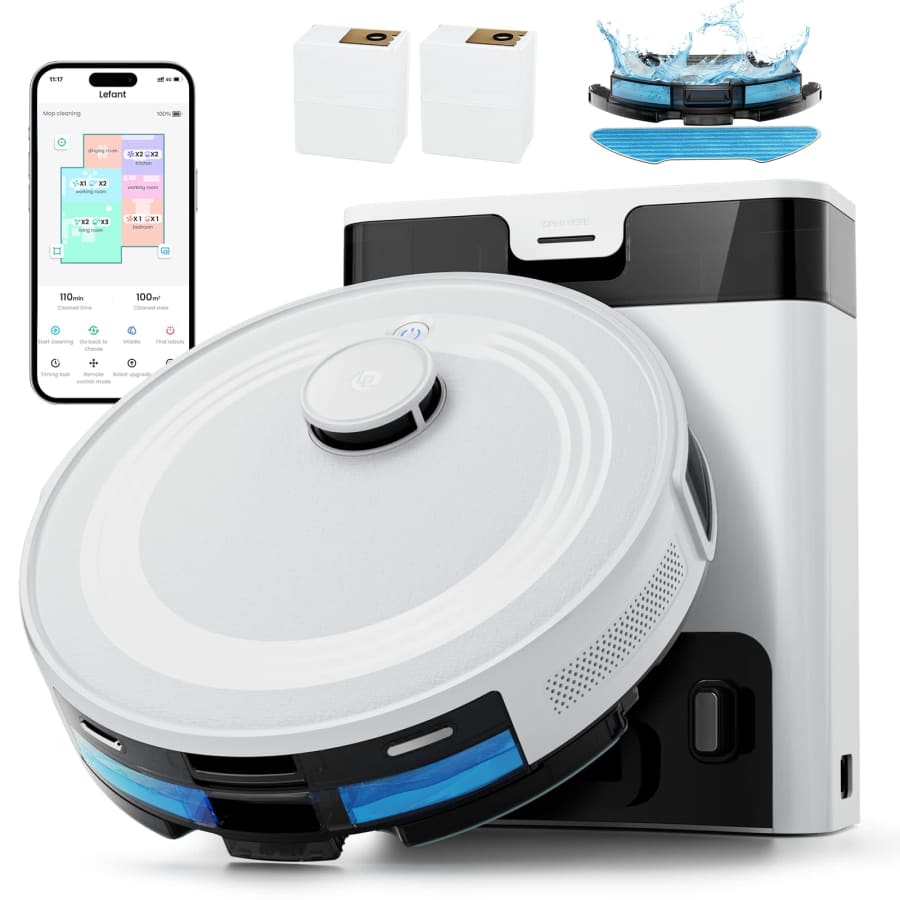 Lefant M2 Pro LiDAR Robot Vacuum and Mop: $199.99 Lefant M2 Pro LiDAR Robot Vacuum and Mop: $199.99