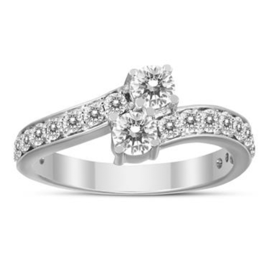 Szul 1-tcw Forever Us Diamond 2-Stone Engagement Ring for $319 Szul 1-tcw Forever Us Diamond 2-Stone Engagement Ring for $319