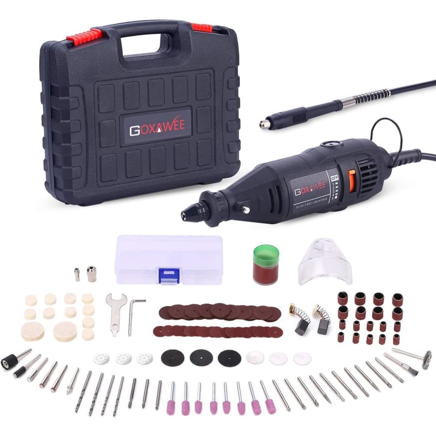 Goxawee 140-Piece Rotary Tool Kit for $24