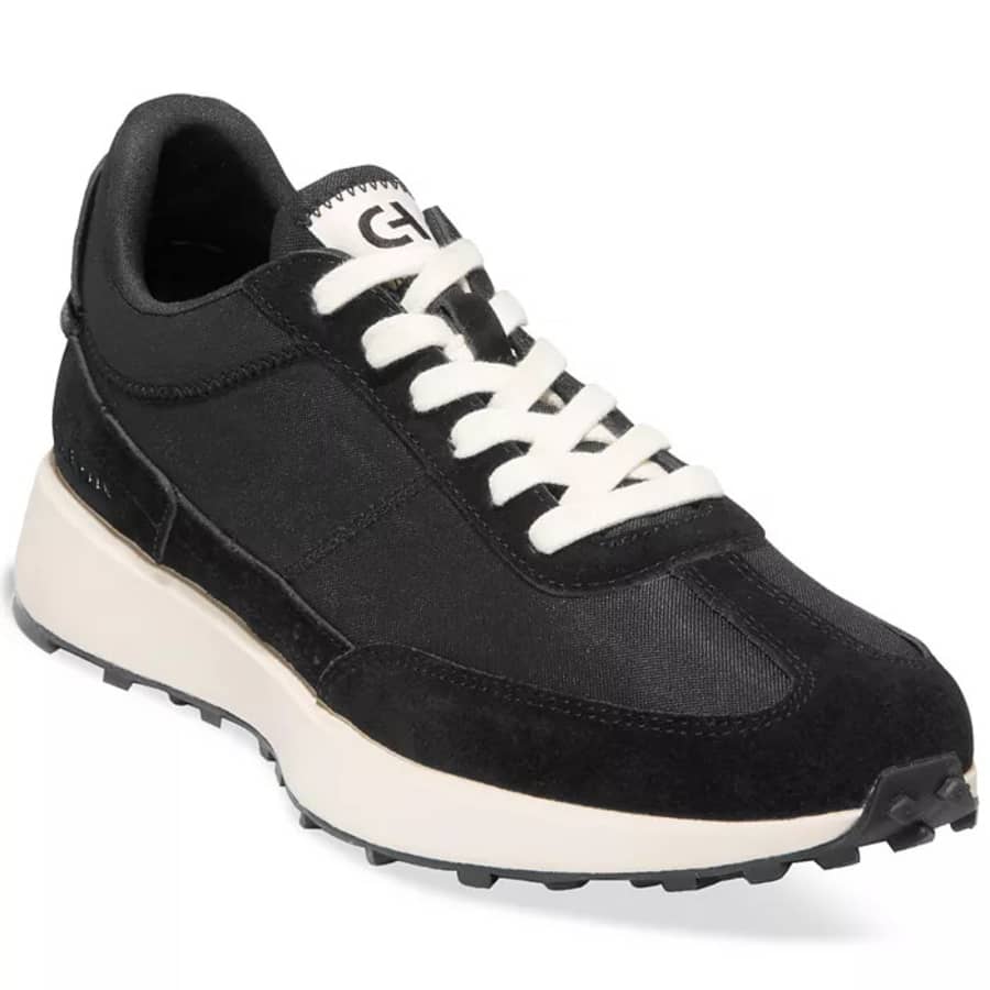 Cole Haan Men's Grand Crosscourt Midtown Mixed-Media Lace-Up Sneakers for $75 Cole Haan Men's Grand Crosscourt Midtown Mixed-Media Lace-Up Sneakers for $75