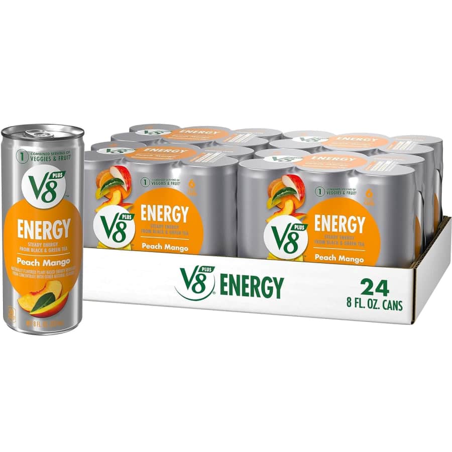 V8+ 8-oz. Energy Drink 24-Pack for $14 via Sub & Save V8+ 8-oz. Energy Drink 24-Pack for $14 via Sub & Save