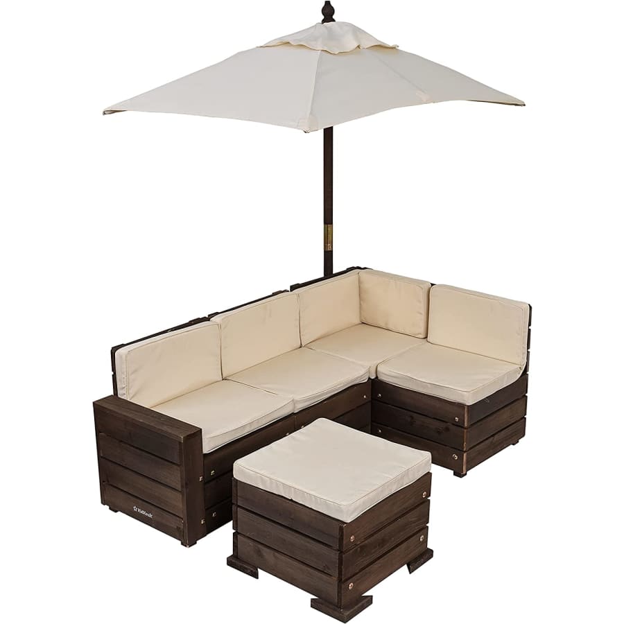 KidKraft Wooden Outdoor Sectional Set for $102