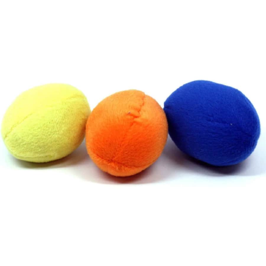Outward Hound Squeakin' Eggs Plush Replacement Dog Toy 3-Pack for $3