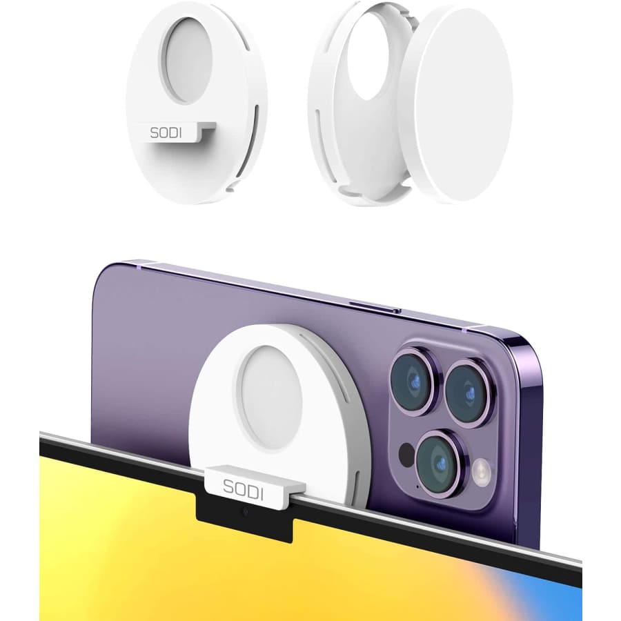 Magnetic iPhone Mount for MacBook for $7 Magnetic iPhone Mount for MacBook for $7